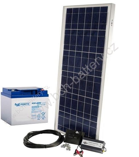 30Wp Sunset 12 V, 30Wp, 12V DC 30W/h