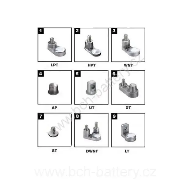 Trakční baterie Trojan T 875, 170Ah C20, 8V, 264 x 181 x 276 mm