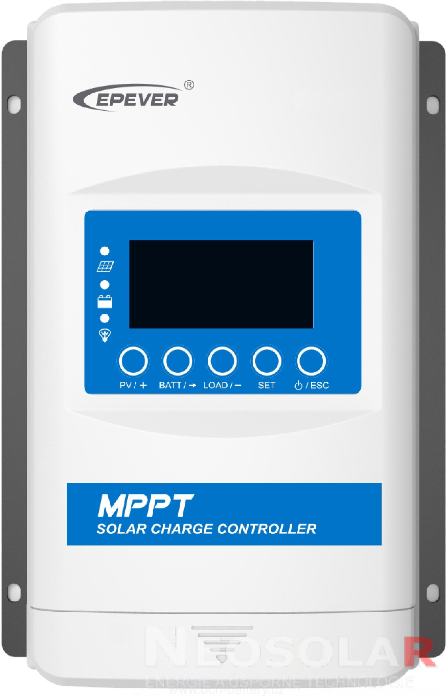 MPPT solární regulátor EPever XDS2 2210N 100VDC/ 20A série XTRA - 12/24V