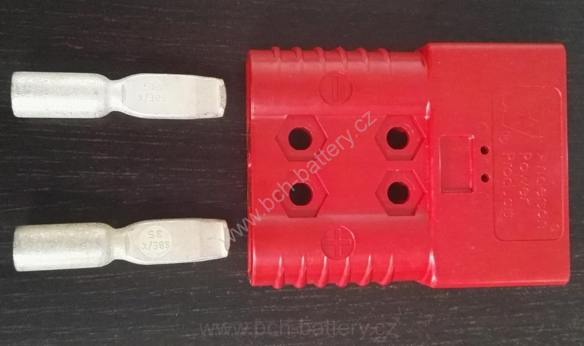 Rema SRE 160A / SBE 160 / SBX 175, Kontakty 35mm ČERNÝ / BLACK, 80V