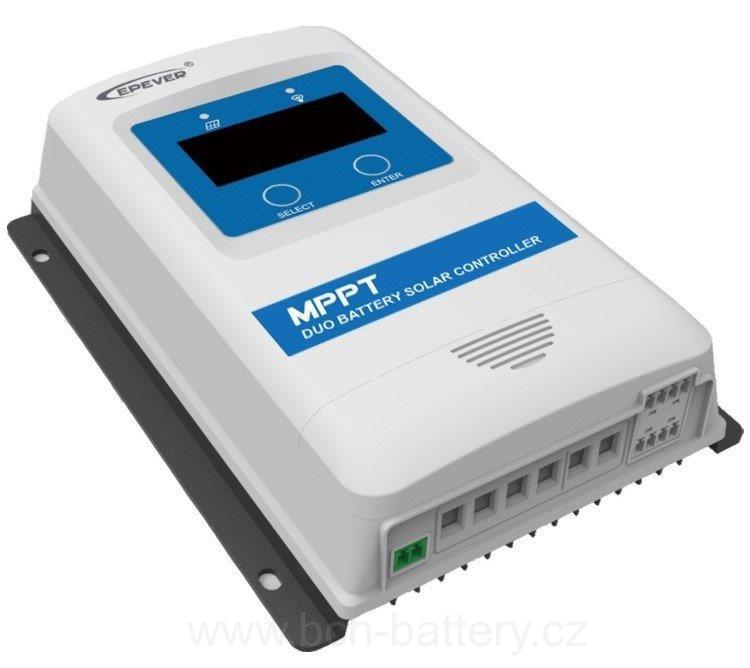 MPPT solární regulátor EPever 100VDC/ 20A DuoRacer - 12/24V