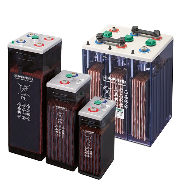 Solární baterie Hoppecke Sun Power VL 2-1370, 2V / 1370Ah C100