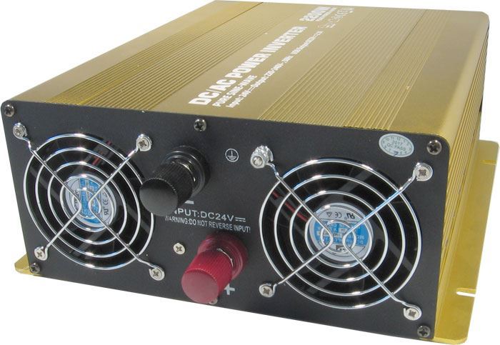 Měnič napětí 24V/230V 3000W, Soluowill NP3000, čistá sinusovka