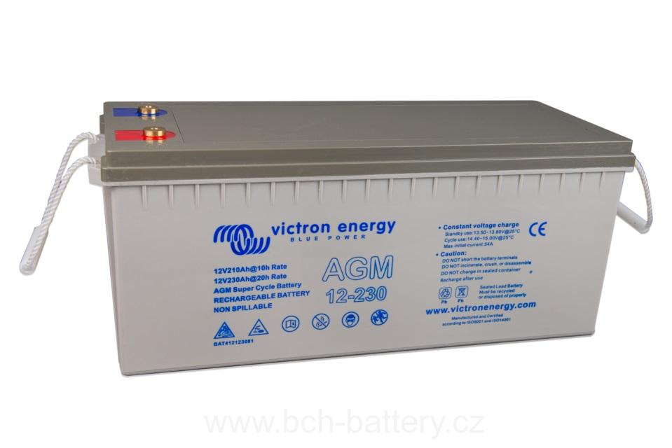 Ostrovní solární set 230V, 2310Wp/h, GEL baterie 6,360kWh, měnič 230VAC/2200W