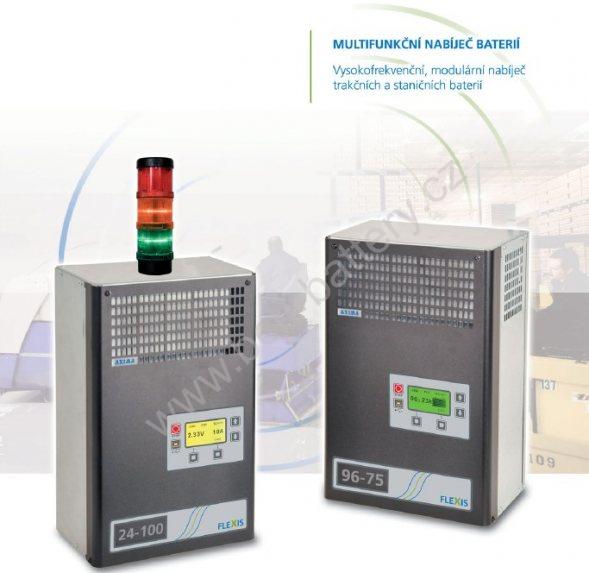 Nabíječ Trakčních baterií AXIMA - Flexis 48D100, 48V DC/100A