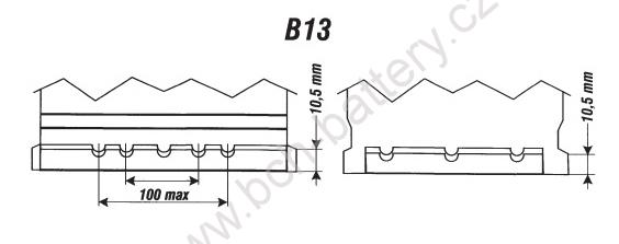 Autobaterie Banner Running Bull AGM 570 01, 70Ah, 12V / 720A ( 57001 )