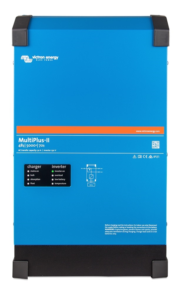 Hybridní měnič/nabíječ MultiPlus-II 48V/5000VA/70A-50A