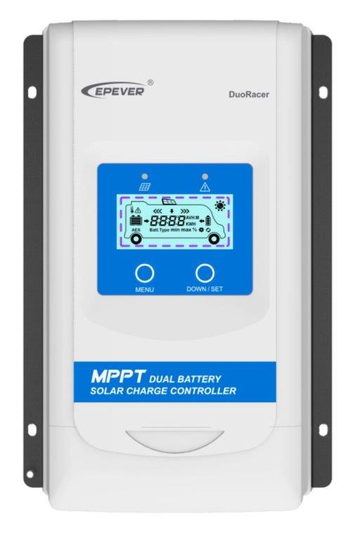MPPT solární regulátor EPever 60VDC/ 10A DuoRacer - 12/24V