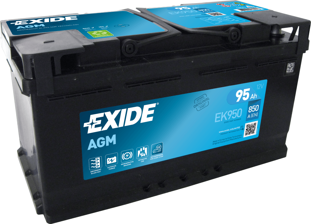 Аккумулятор exide ek950