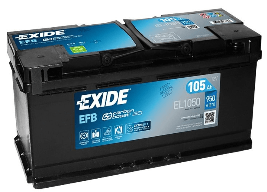 Аккумулятор exide 105ah agm