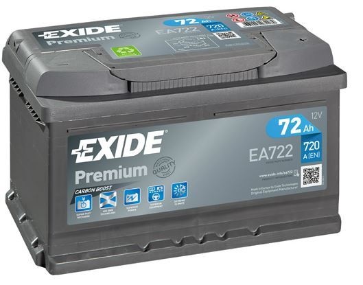 Аккумулятор exide 72ah