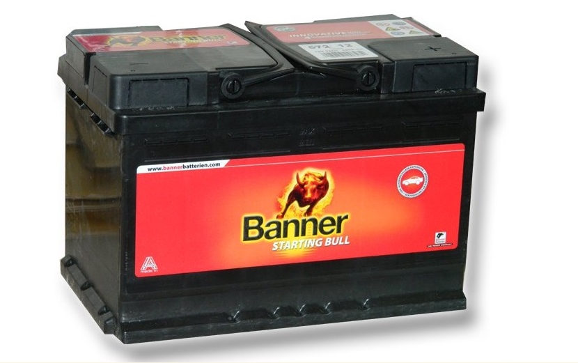 Autobaterie Banner Starting Bull 572 12, 72Ah, 12V ( 57212 ), technologie Ca/Ca
