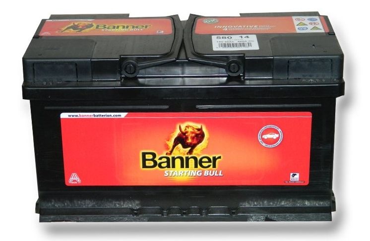 Autobaterie Banner Starting Bull 580 14, 80Ah, 12V ( 58014 ), technologie Ca/Ca