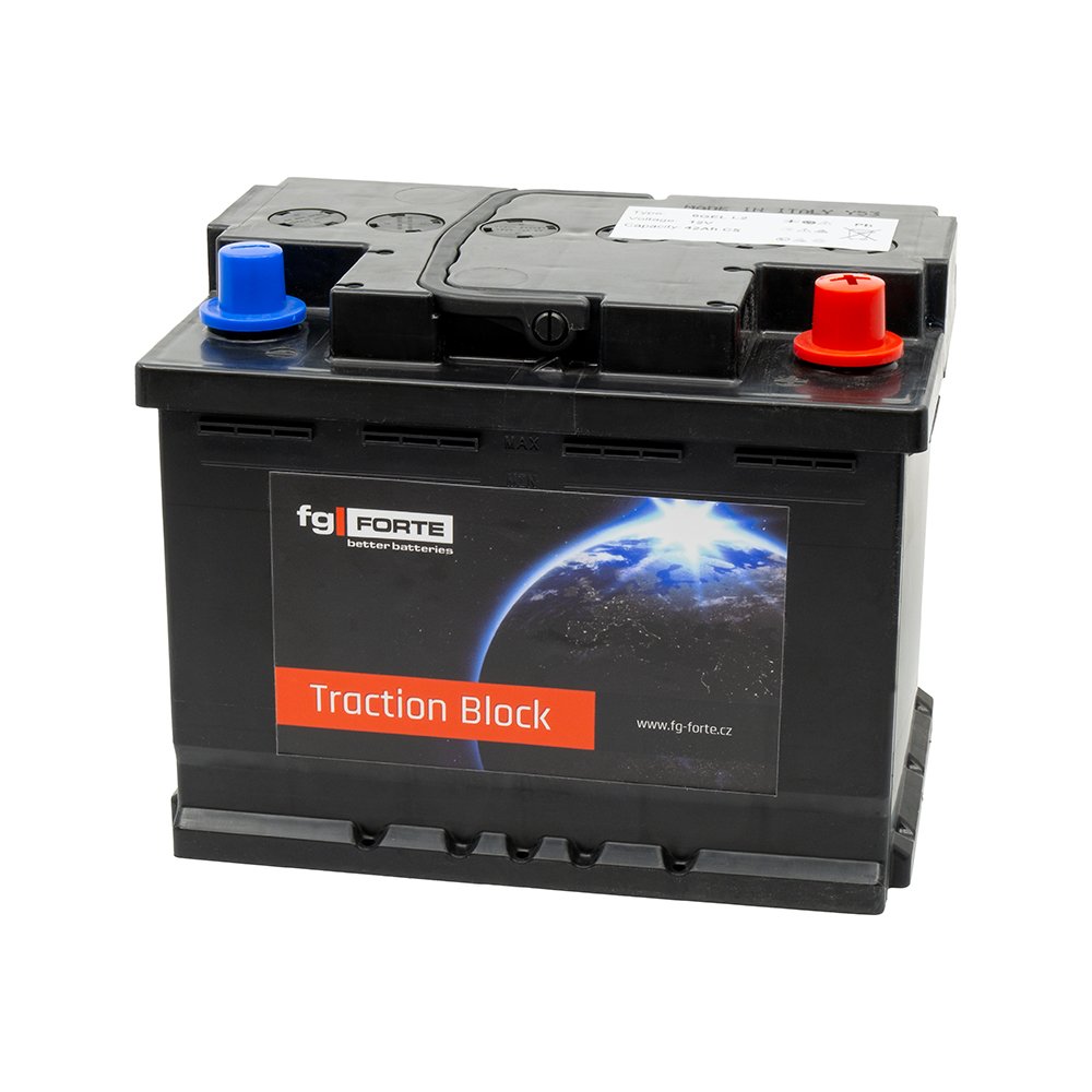 fg-FORTE 6GEL L2 Gelový trakční blok, 12V, 42Ah C5