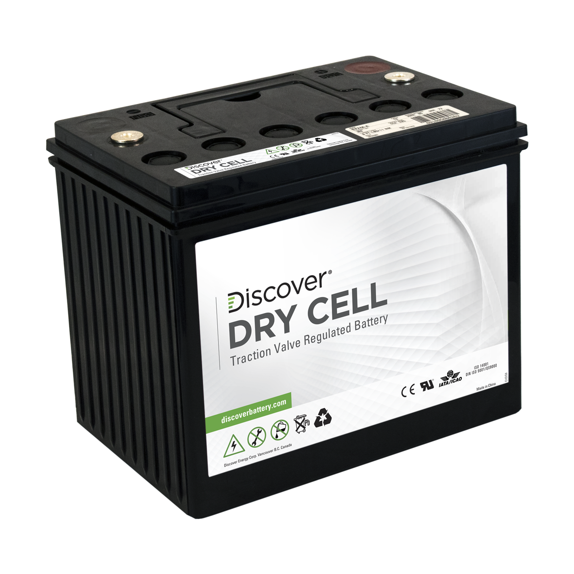 AGM trakční akumulátor Discover  EV24A-A, M8, 12V, 85Ah (C20), 72Ah (C5)