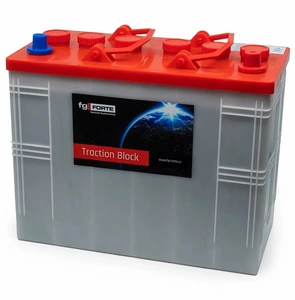 fg-FORTE 6PT110 WET trakční blok 12V 110Ah C5 150Ah C20 345 x 170 x 285 mm