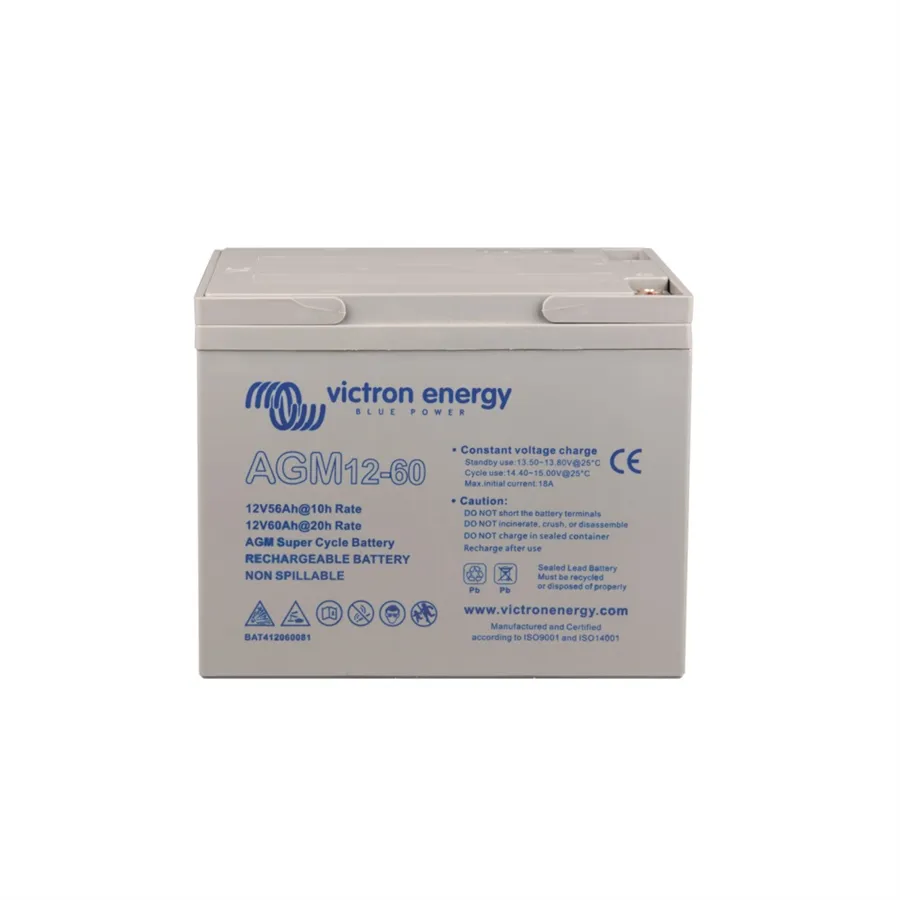 Akumulátor Victron Energy AGM Super Cycle 12V, 60Ah C20