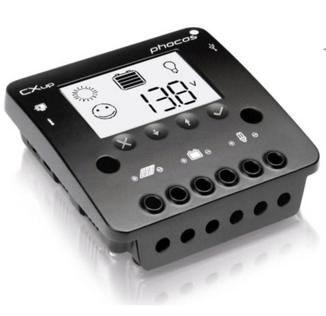 Solární regulátor nabíjení Phocos CXup 20, 20 A, 12 V, 24 V