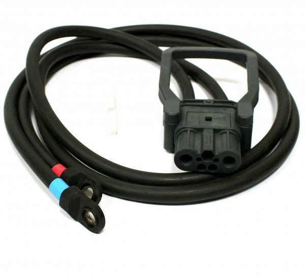Set konektor Rema Euro DIN 160A, bateriový, kabel Cu 50mm2, kabelové oko 50/M10/Pólový šroub M10x22 mm