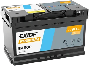 Autobaterie EXIDE Premium CARBON 12V 90Ah 720A EA900 315x175x190