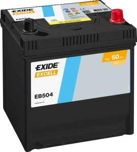 Autobaterie EXIDE Excell 12V 50Ah 360A EB504 200x173x222