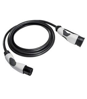 Nabíjecí kabel pro elektromobily hager XEVA731 M3T2 3fázový 20A 5m