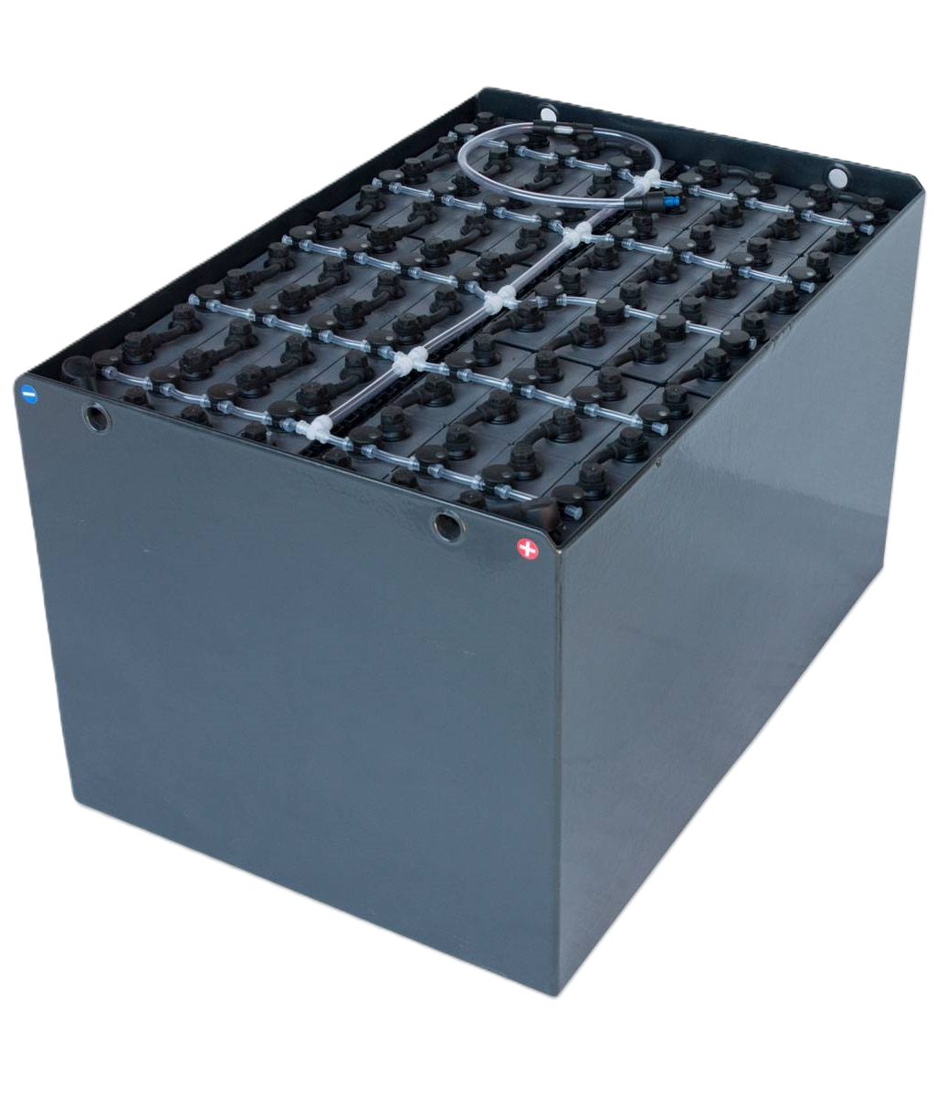 Trakční baterie BCH Battery 80V 3PzS465 s Aquamatic systémem, 1025 x 564 x 784 mm DIN A