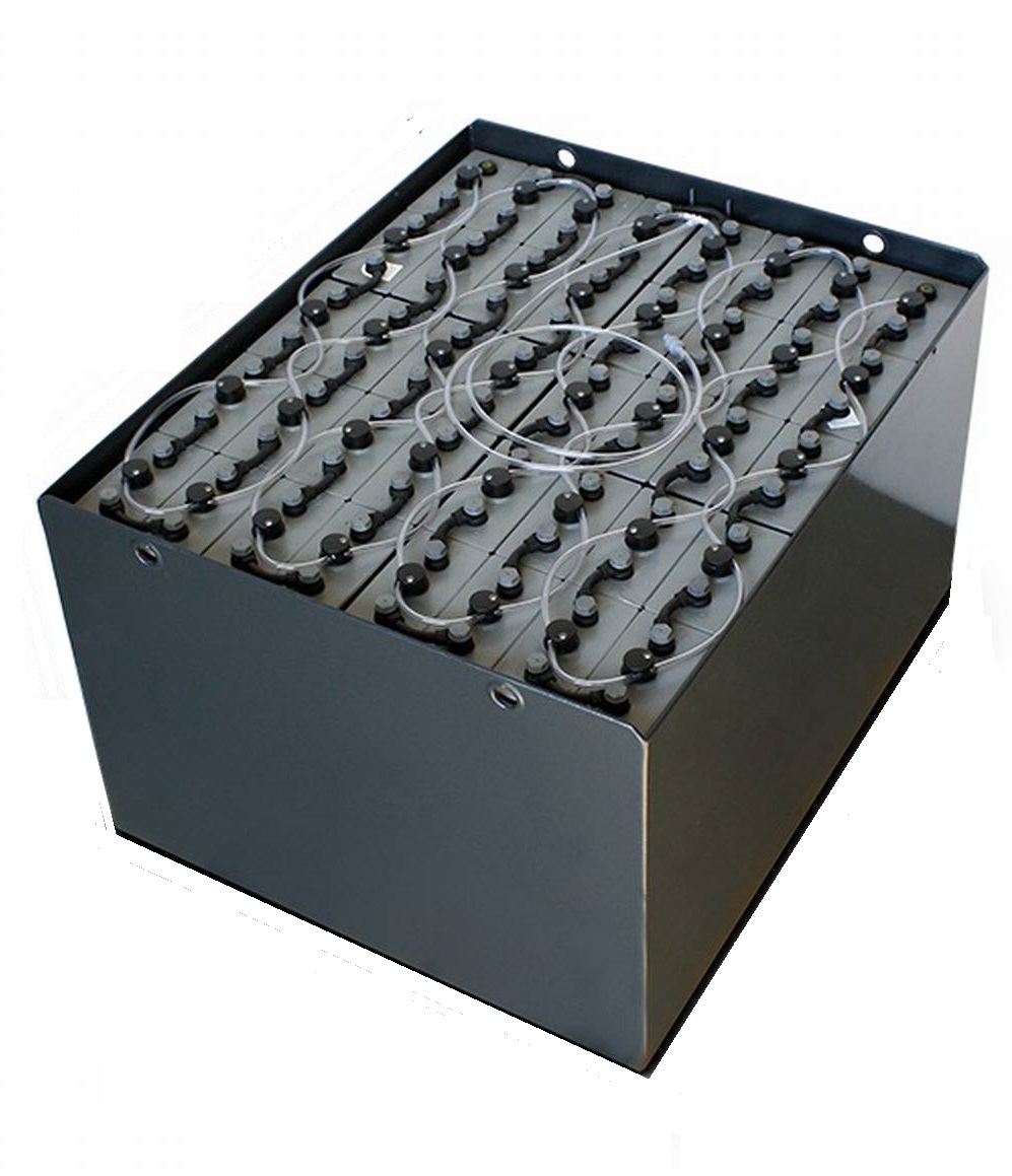 Trakční baterie BCH Battery 80V 6PzS630 s Aquamatic systémem, 1108 x 983 x 585 mm DIN A