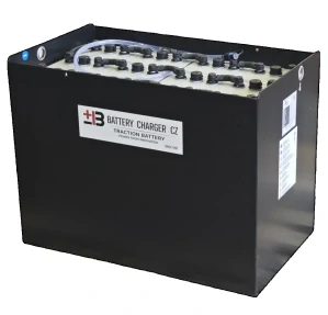 Trakční baterie BCH Battery 24V 8PzS840 s Aquamatic systémem, 827 x 486 x 612 (627) mm DIN A