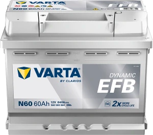 Varta Dynamic EFB start-stop 60Ah 12V 560A6 560 500 056