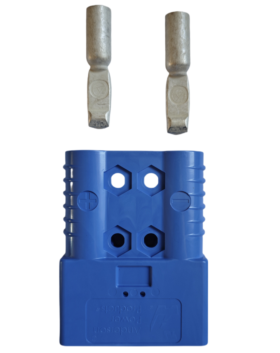 Rema SBE 160A / SRE 160 / SBX 175, Kontakty 50mm MODRÝ / blue, 48V