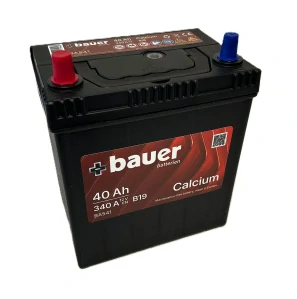 Autobaterie BAUER Calcium Japan (Asia) 40Ah 12V 340A BA541 187x127x225 levá slabé jap.poly