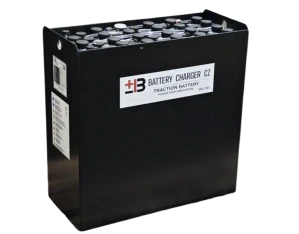 Trakční baterie BCH Battery 24V 3PzS240 s Aquamatic systémem, 621 x 281 x 522(537) mm