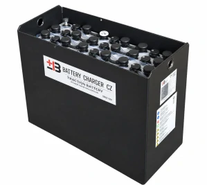 Trakční baterie BCH Battery 24V 3PzS240 s Aquamatic systémem, 621 x 281 x 522(537) mm