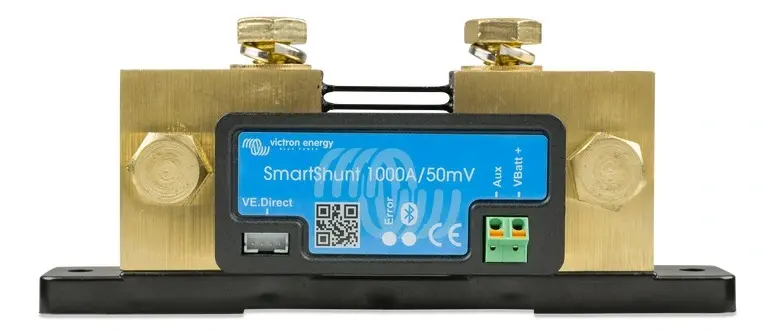 Monitoring stavu baterie Victron Energy - SmartShunt 1000A, zobrazení i na SmartPhone