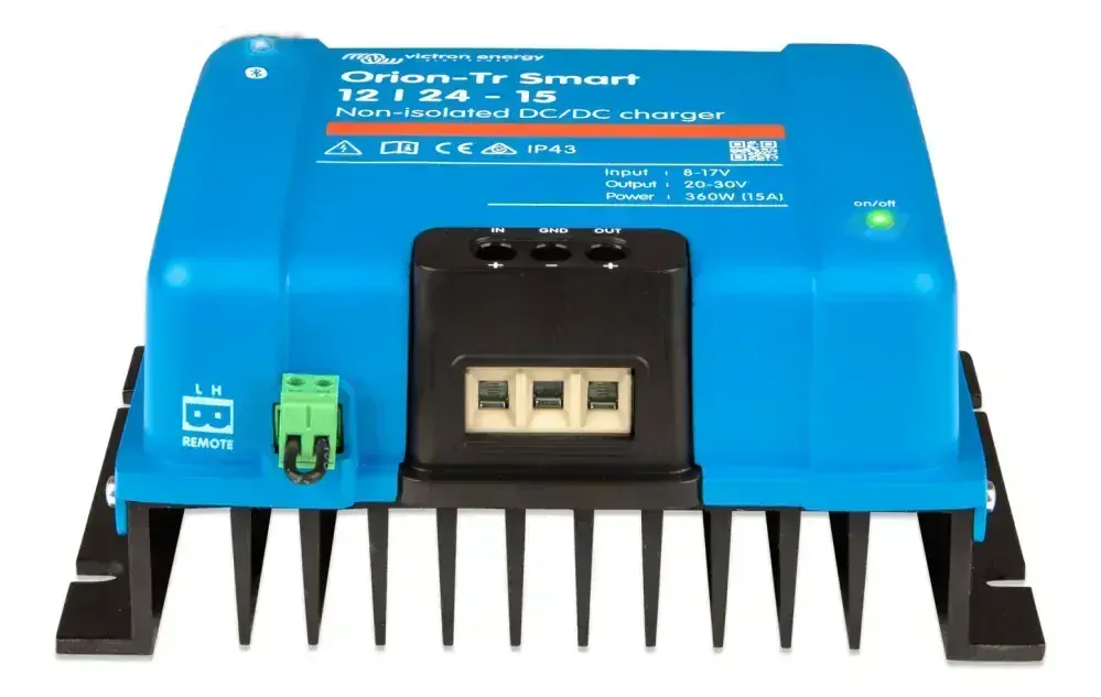 DC-DC nabíječka Victron Energy, Orion-Tr Smart - 12V DC na 12V DC, 30A (360W) neizolovaná