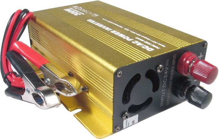 Měnič napětí 12V/230V 300W, Soluowill NP300, čistá sinusovka
