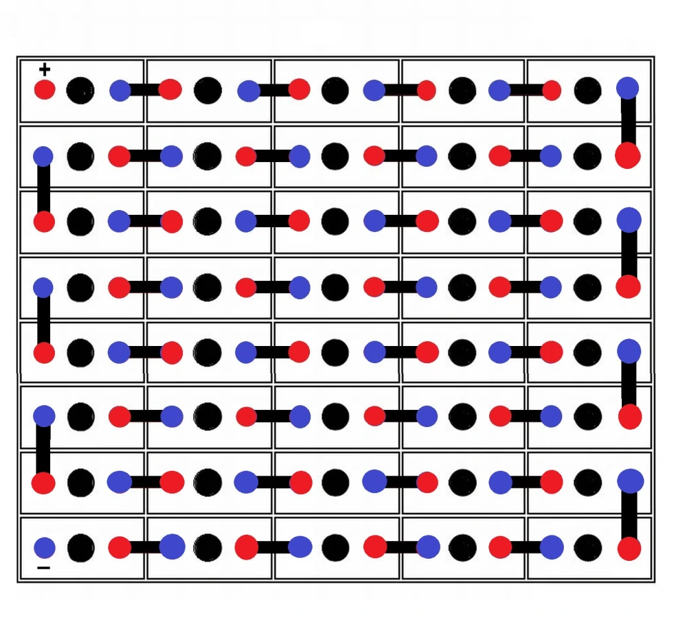Trakční baterie BCH Battery 80V 4PzS500 s Aquamatic systémem, 1023 x 849 x 612(627) mm DIN A
