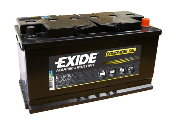Trakční baterie EXIDE EQUIPMENT GEL ES900, 80Ah, 12V