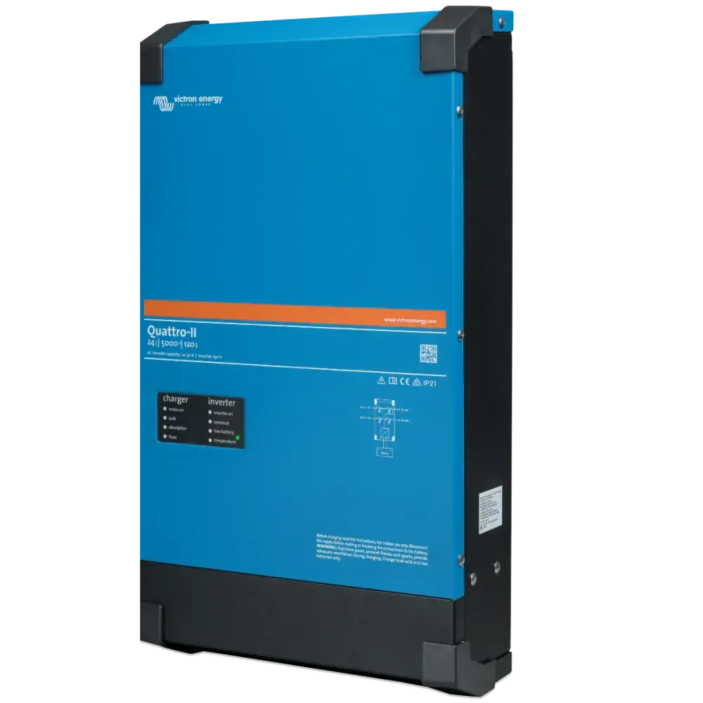 Měnič/nabíječ Victron Energy Quattro-II 24/5000/120-50/50A 230V 4000W