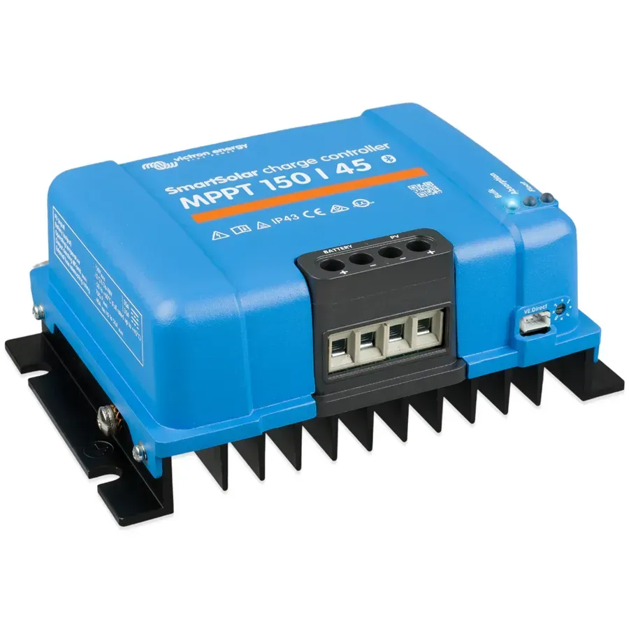 MPPT solární regulátor Victron Energy SmartSolar 150/45, integrovaný Bluetooth smart