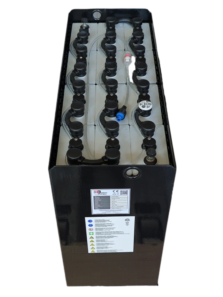 Trakční baterie BCH Battery 24V 5PzS625 s Aquamatic systémem, 827 x 324 x 612 mm