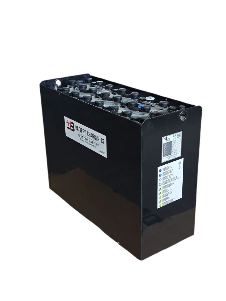 Trakční baterie BCH Battery 24V 5PzS625 s Aquamatic systémem, 827 x 324 x 612 mm