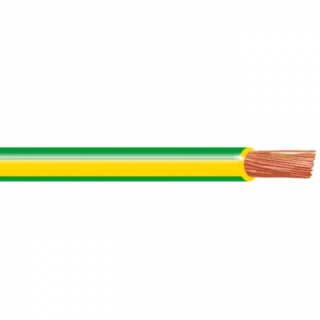 KABEL H07V-K CYA 10mm2 CYA 10 lanko Cu 10mm2, žlutozelený